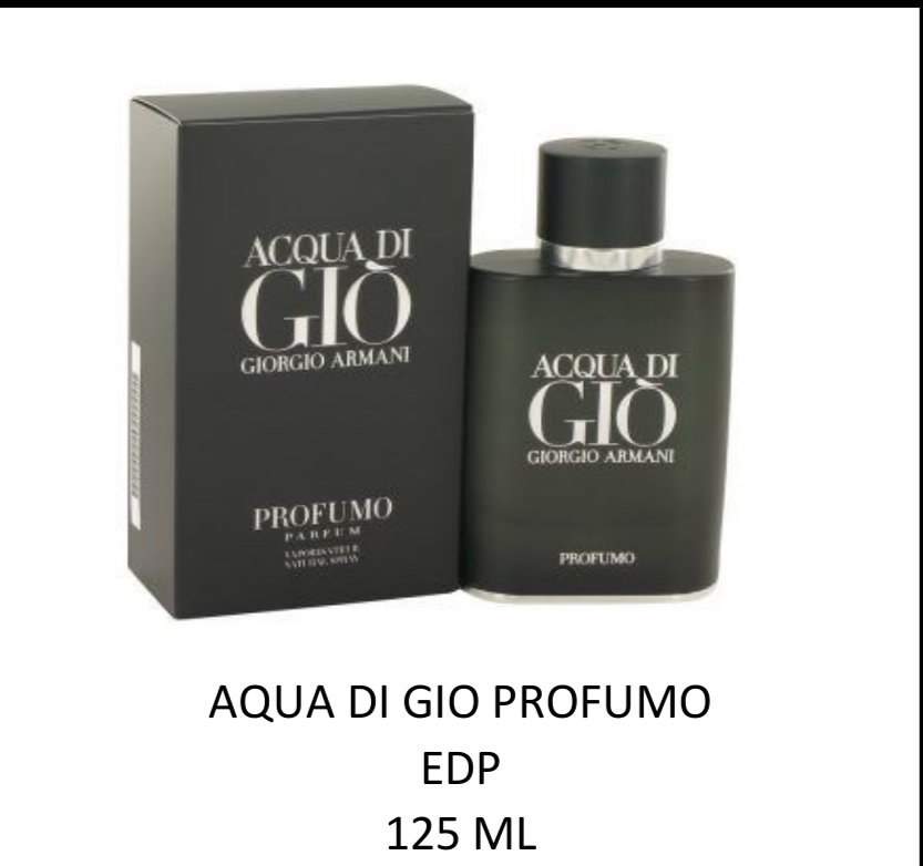 Inspired by Giorgio Armani Acqua Di Gio Profumo EDP 100 ML