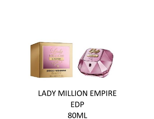 Inspired by PACO RABANNE LADY MILLION EMPIRE EDP 80ML