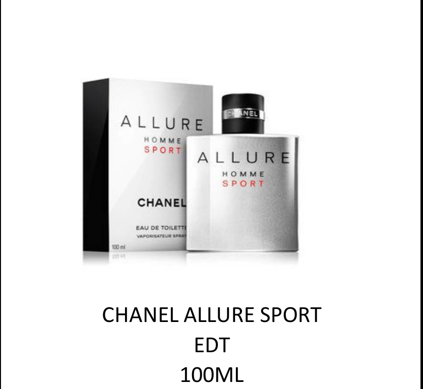 Inspired by Chanel Allure Sport